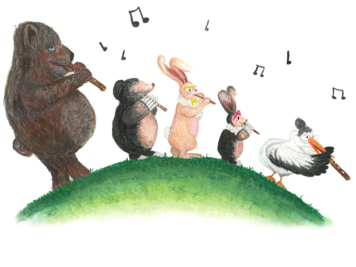 Poster: samen muziek maken